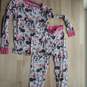 Little Sleepies Pajamas 2 Piece Long Sleeve Set - 4T Disney Minnie Forever